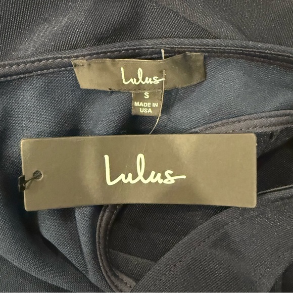 NWT Lulus Navy Blue Mini Dress Size S - Picture 6 of 6